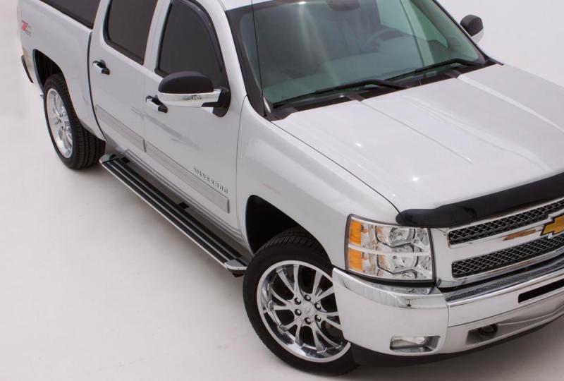 Lund 15-17 Chevy Silverado 2500 Ext. Cab (Diesel) Crossroads 80in. Running Board Kit - Chrome thumbnail 7
