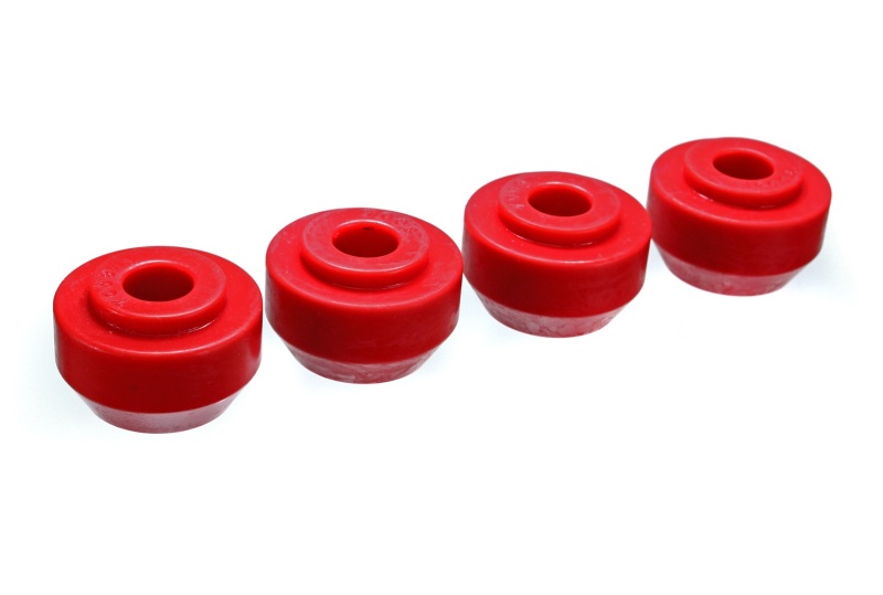 Energy Suspension 64-66 Ford Mustang Red Front Strut Rod Bushing Set thumbnail 2