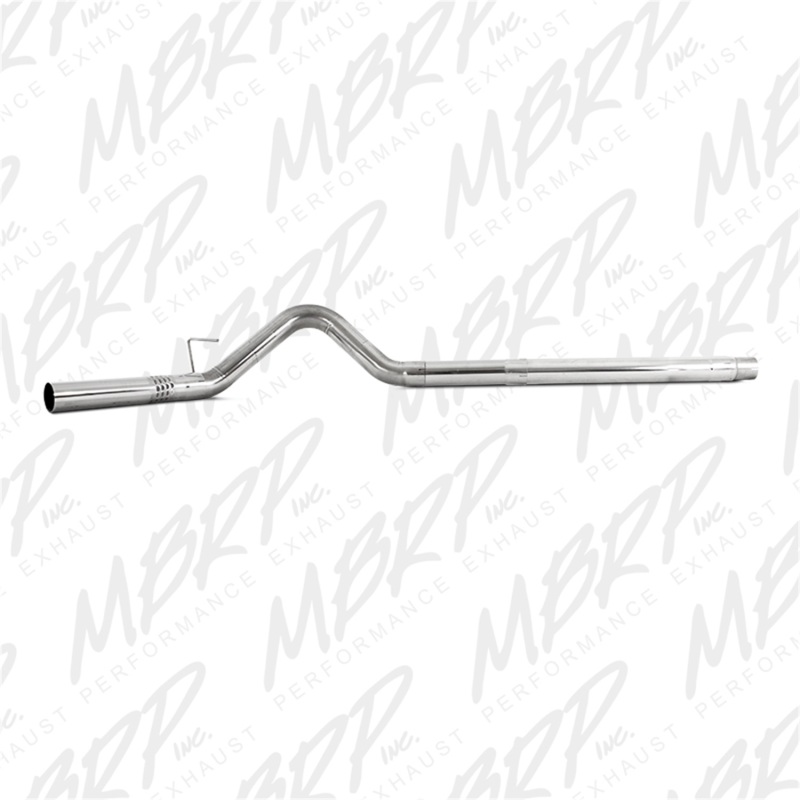 MBRP 2008-2010 Ford F250/350/450 6.4L 4in Filter Back Single No Tip Exhaust System thumbnail 5