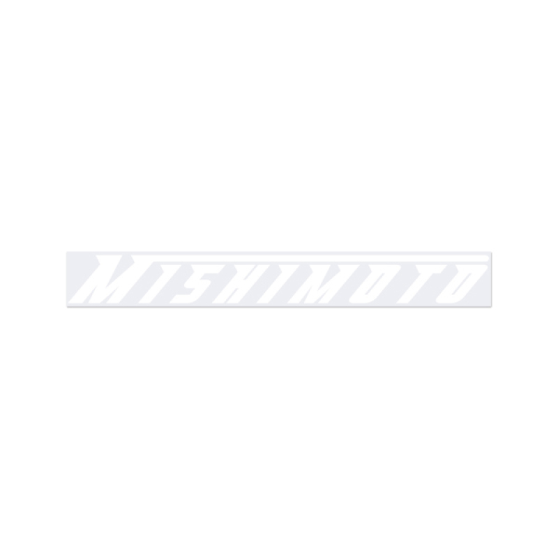 Mishimoto Small Silver Decal
