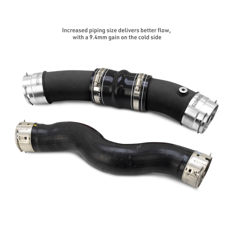 Mishimoto MMICP-TAC-24 Performance Charge Pipe Kit, Black, fits Toyota Tacoma 2024+