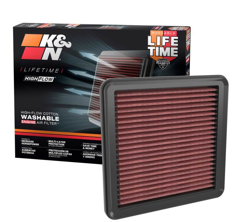 K&N 2022 Honda Civic 1.5L L4 Replacement Air Filter thumbnail 2