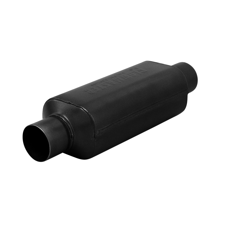 Flowmaster Super HP-2 2.25 IN/OUT 12 in. SS Muffler thumbnail 2