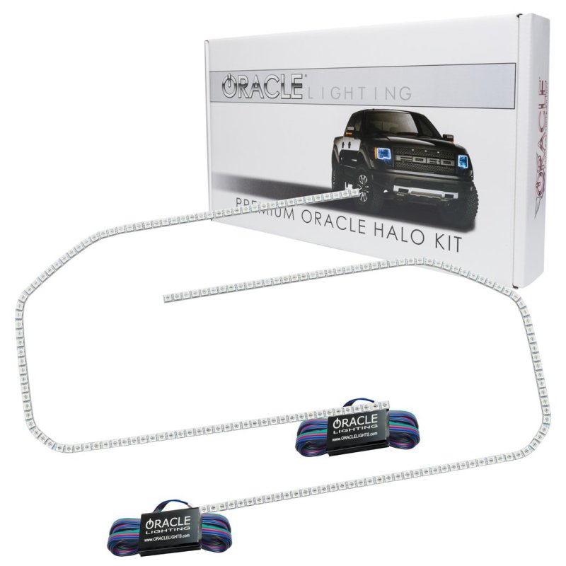 Oracle 16-18 GMC Sierra Headlight DRL Upgrade Kit - ColorSHIFT w/ 2.0 Controller thumbnail 4