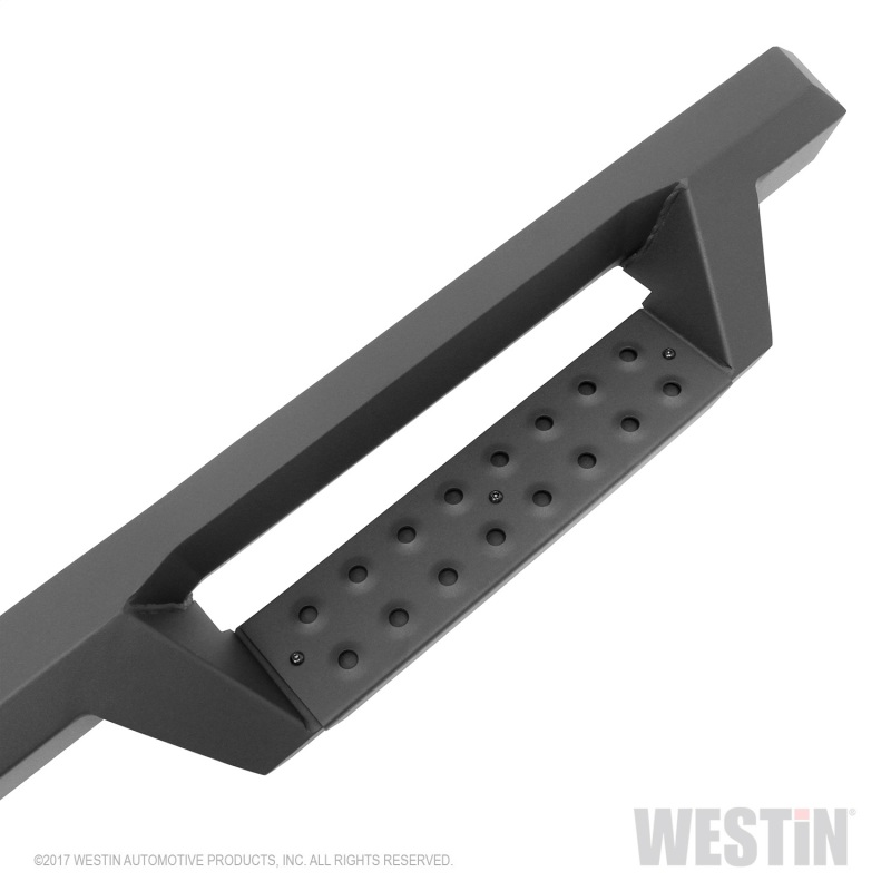Westin/HDX 07-19 Chevy Silv 2500/3500 Crew (8ft) (Excl Dually) Drop WTW Nerf Step Bars - Blk thumbnail 7