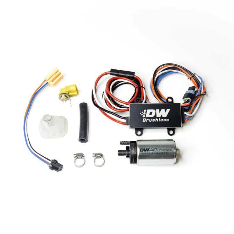 DeatschWerks DW440 440lph Brushless Fuel Pump Single/Dual Controller & Install 05-10 Ford Mustang GT thumbnail 2