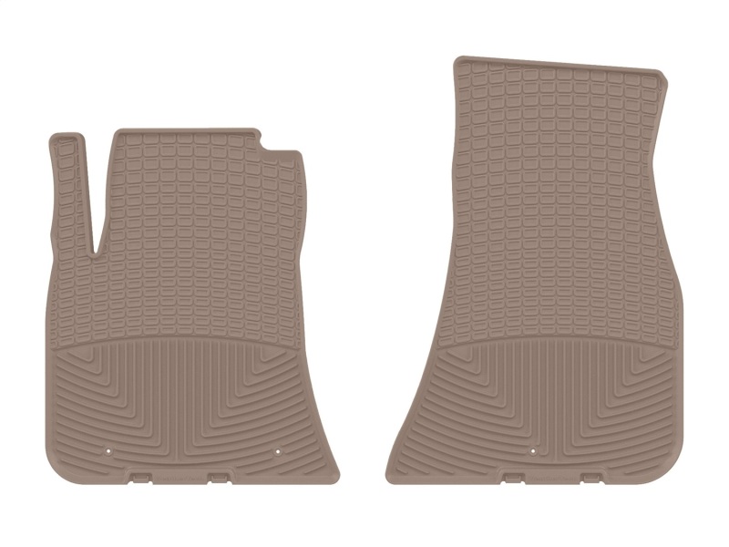 WT Rubber Mats - Front - Tan