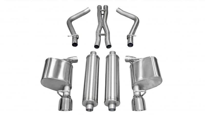 Corsa 2011-2014 Chrysler 300 R/T 5.7L V8 Polished Xtreme Cat-Back Exhaust thumbnail 9