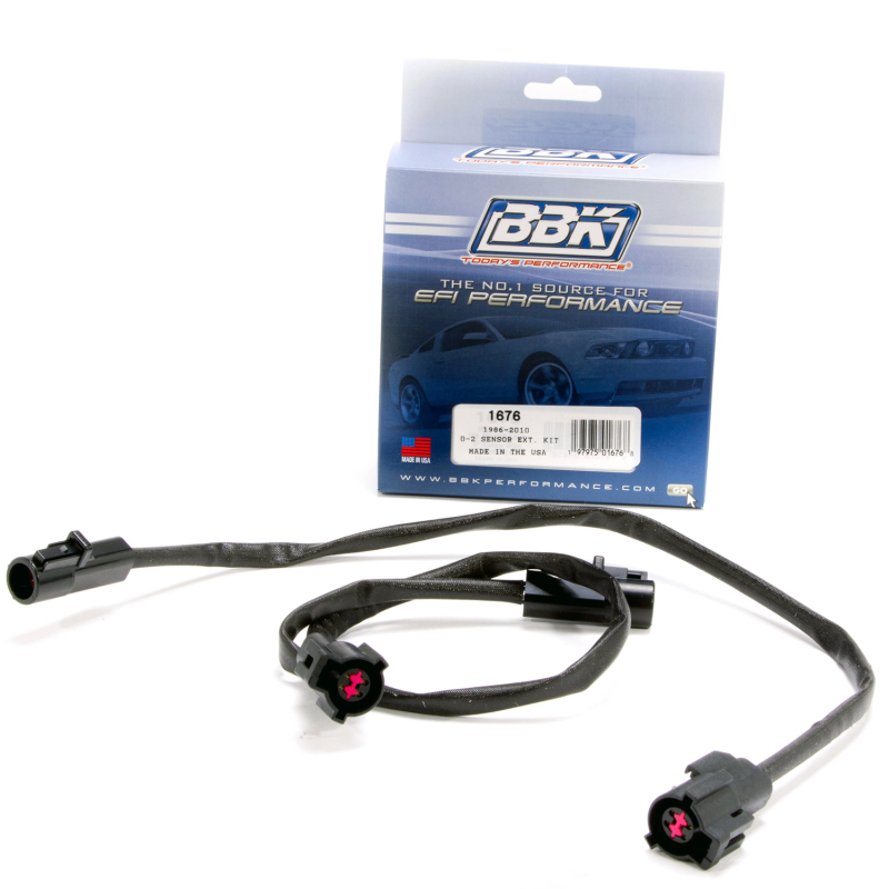 BBK 86-10 Mustang 5.0 4.6 O2 Sensor Wire Harness Extensions (pair) thumbnail 2