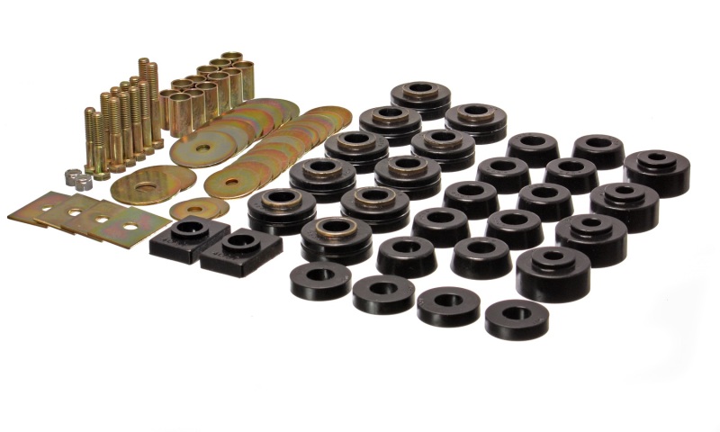 Energy Suspension Body Mount Set - Black thumbnail 3