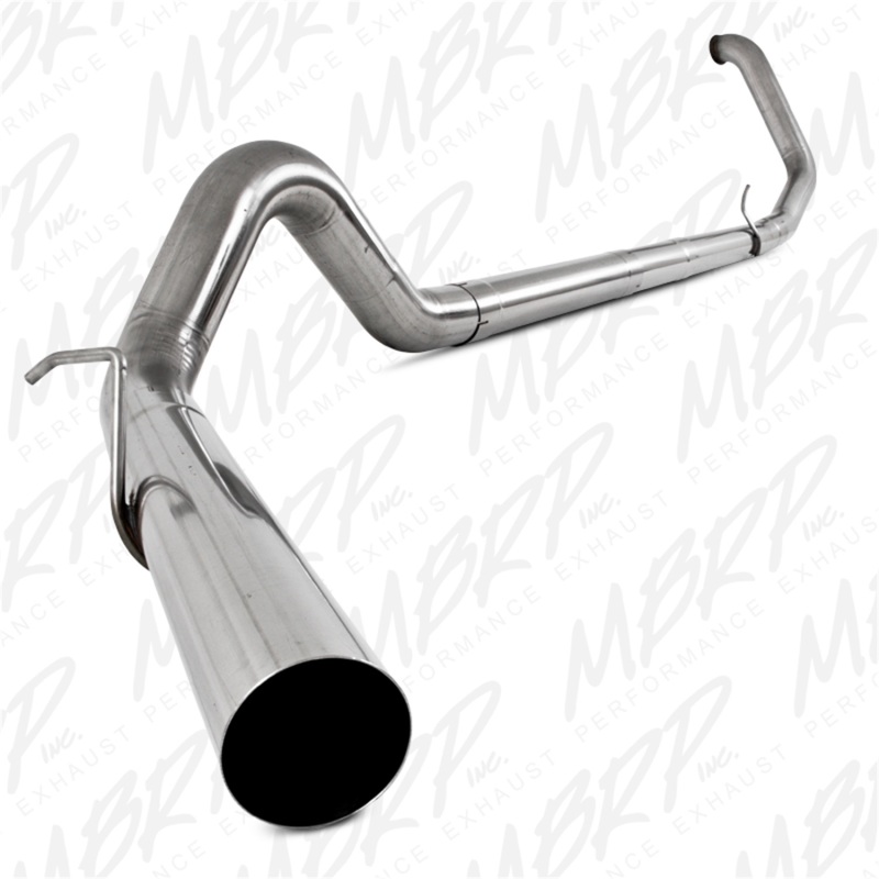 MBRP 1999-2003 Ford F-250/350 7.3L 4in Turbo Back Single No Muffler T409 SLM Series Exhaust System
Exhaust System Kit
Turbo Back System