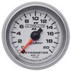 Autometer Ultra-Lite II 52mm 0-2000 Deg F Full Sweep Electric Pyrometer (EGT) Gauge thumbnail 6
