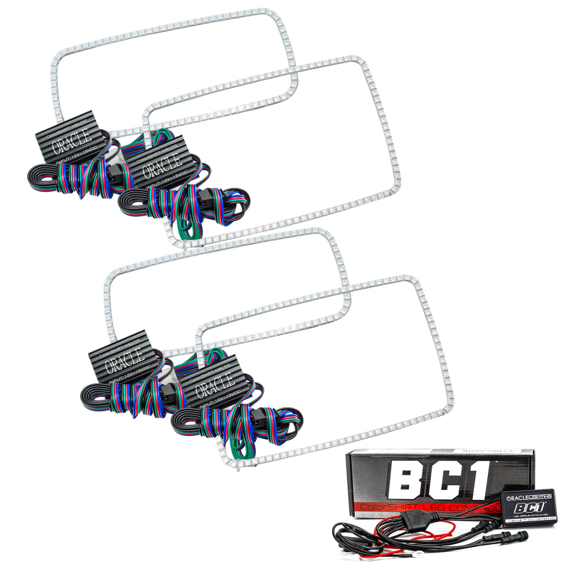 Oracle Ford F250 08-10 Halo Kit - ColorSHIFT w/ BC1 Controller thumbnail 2