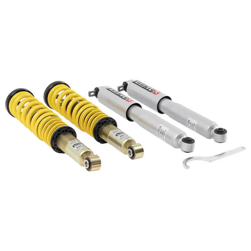 Belltech Coilover Kits 13001 Coilover, Monotube, Shocks, Up To 3 in. Lowered, Yellow, Kit thumbnail 6