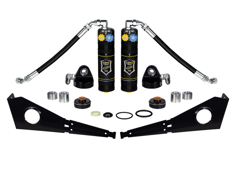 ICON 05-23 Tacoma/07-14 FJ/03-24 4Runner/03-23 GX Front Coilover Resi w/ CDXS Upgrade Kit Pair
