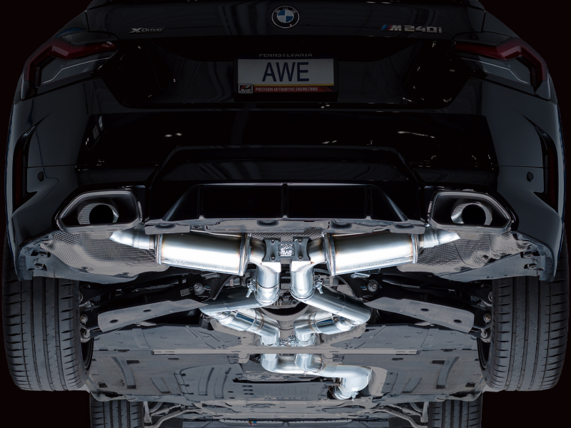 AWE Tuning 22-26 BMW M240i (G42) Touring Edition Exhaust - OE Tips thumbnail 8