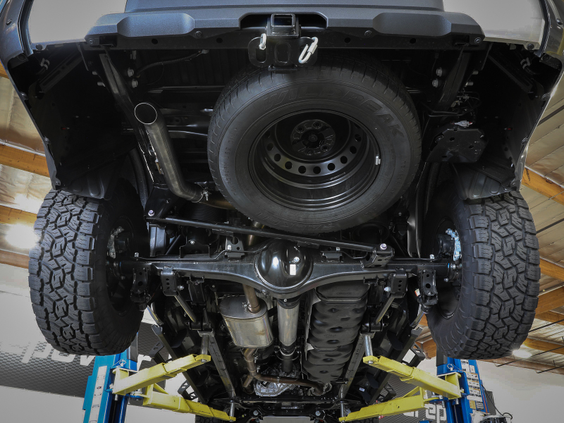 aFe 2022 Toyota Tundra V6-3.5L (tt) Apollo GT Series Hi-Tuck 2.5in to 3in 409 SS Cat-Back Exhaust thumbnail 8