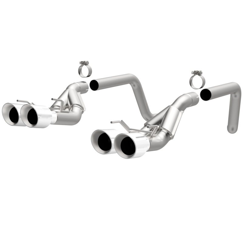 MagnaFlow 09-11 Chev Corvette V8 6.2L Comp Series Quad Center Rear Exit SS Cat-Back Perf Exhaust thumbnail 4