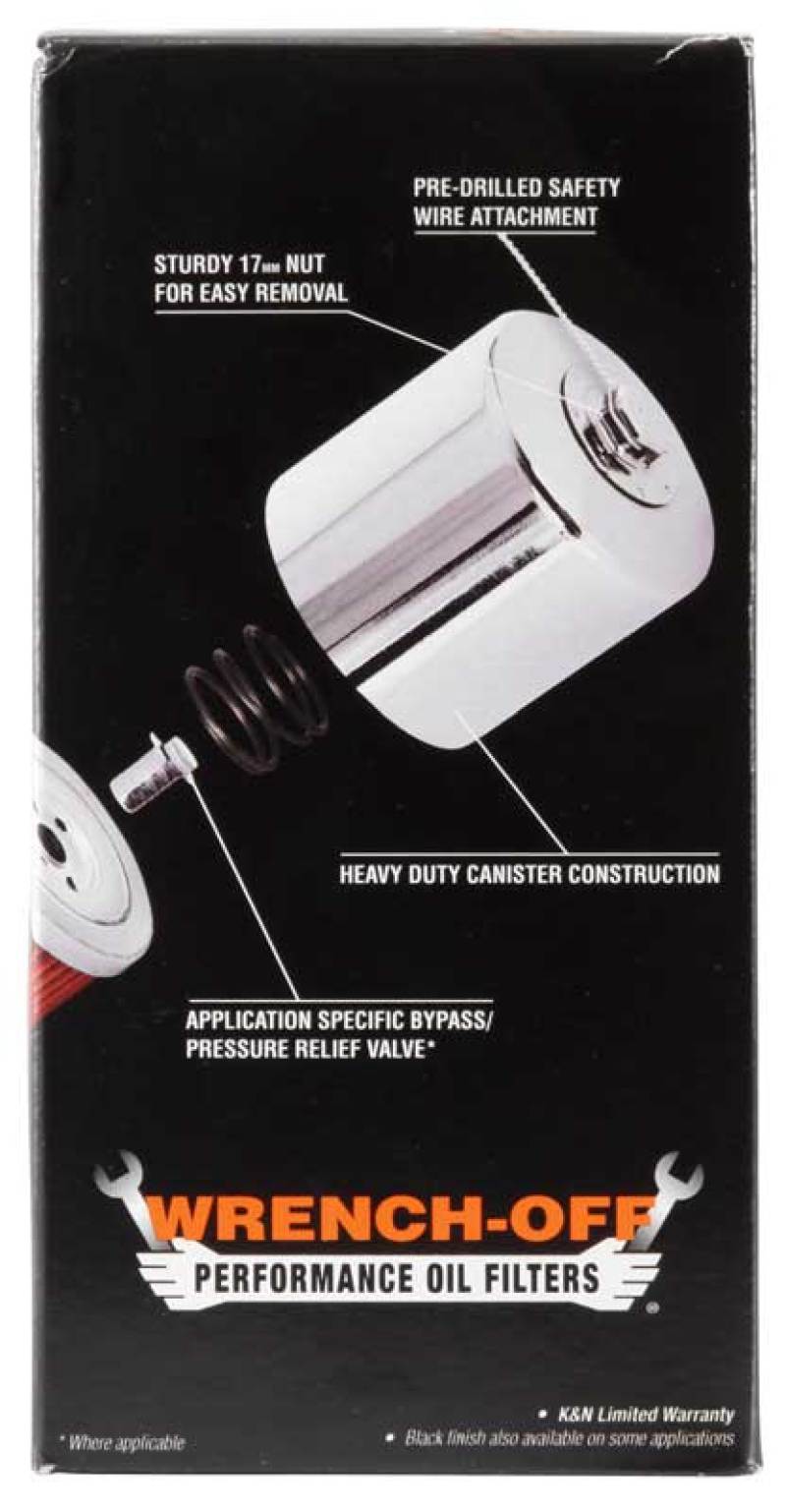 K&N Oil Filter 80-98 Harley-Davidson FXB/FXD?FXDB/FXDC/FXDL/FXDS/FXDWG - 3in OD x 5.969in Height thumbnail 8