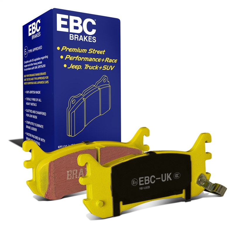 EBC 97-02 Ford Escort 2.0 Yellowstuff Rear Brake Pads thumbnail 2