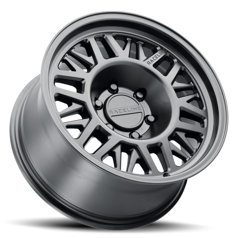 Raceline 451B Ryno TR 18x9in / 6X139.7 BP / 0mm Offset / 106.1mm Bore - Satin Black thumbnail 2