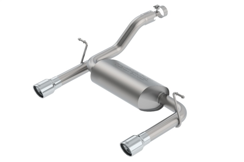 Borla 2018 Jeep Wrangler JL/JLU 3.6L V6 2DR/4DR Touring SS Axle Back Exhaust w/ 3.5in Tips thumbnail 4