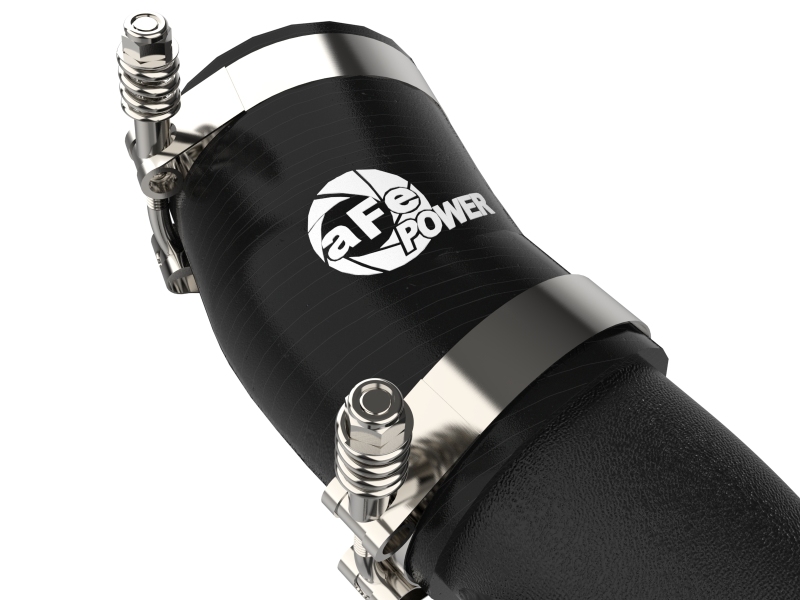 BladeRunner 3 IN Aluminum Cold Charge Pipe Black