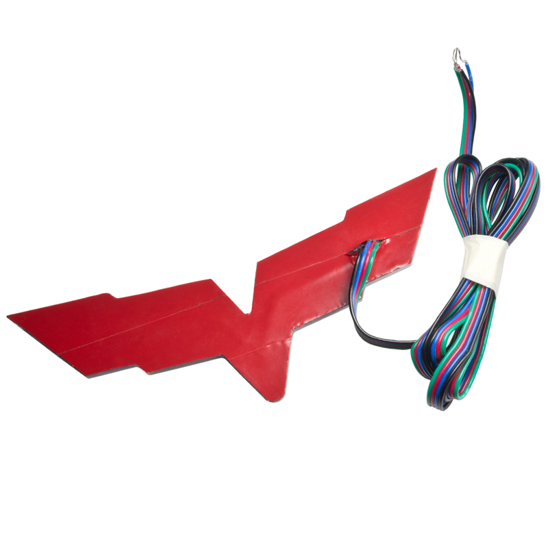 Oracle Chevrolet Corvette C6 Illuminated Emblem - ColorSHIFT thumbnail 4