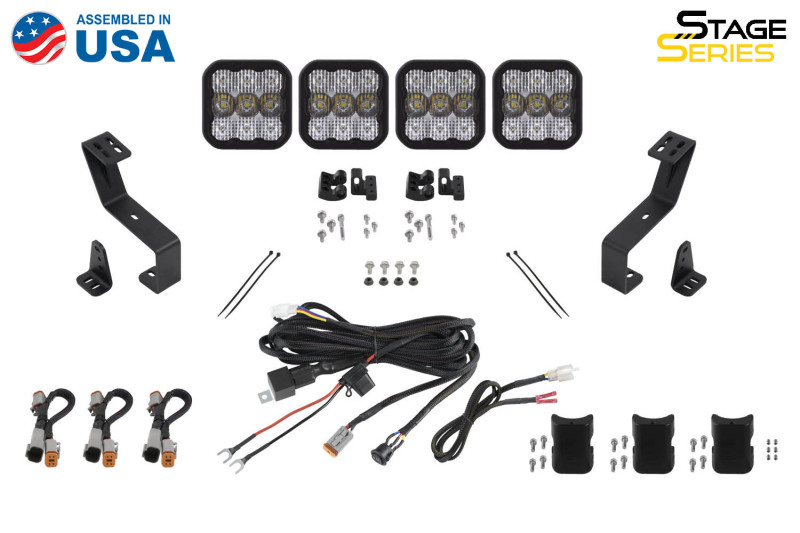 Diode Dynamics Stage Series Grille Bracket Kit for 2019-Present Ram thumbnail 7