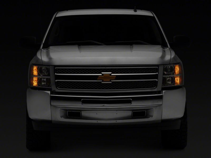 Raxiom 07-14 Chevrolet Silverado 1500 Axial OEM Rep Headlights- Chrome Housing (Clear Lens) thumbnail 5