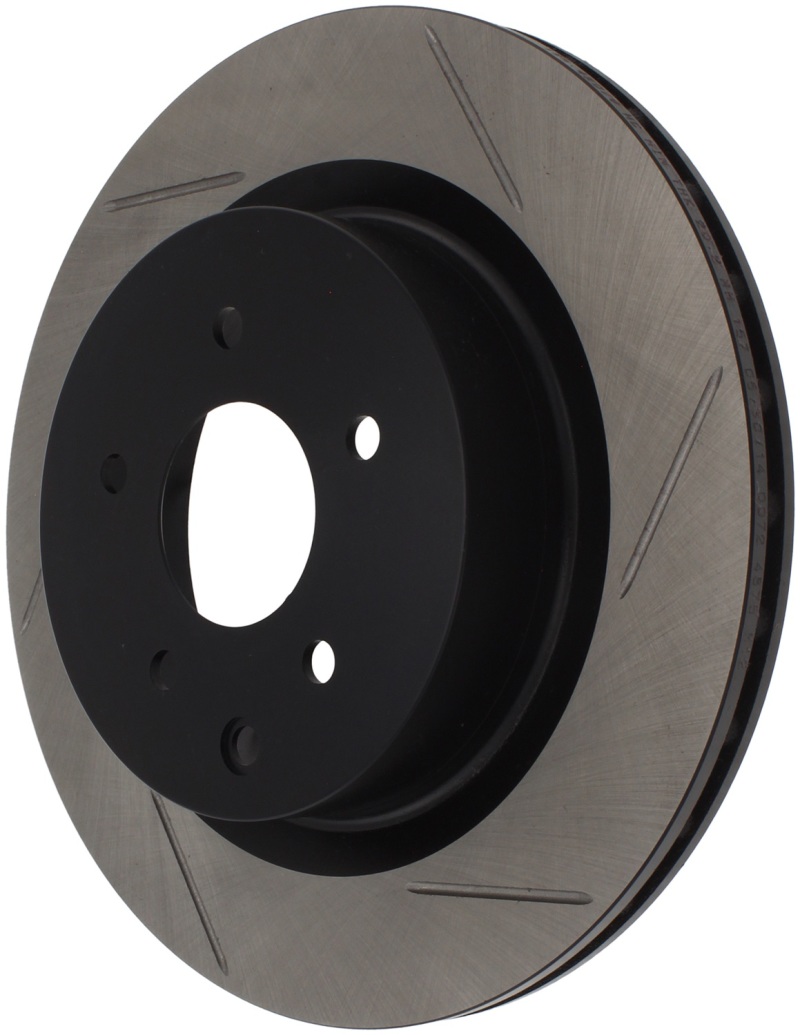 StopTech Power Slot 03-07 350z/ 03-04 G35 w/ Brembo SportStop Slotted Rear Left Rotor thumbnail 4