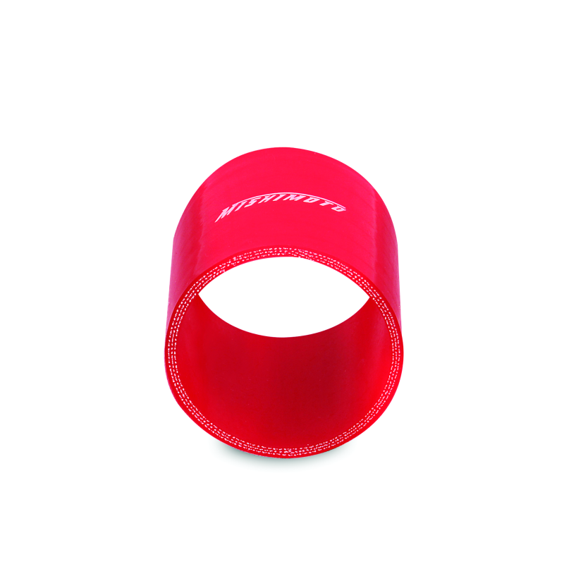 Mishimoto 3.0 Inch Red Straight Coupler thumbnail 2