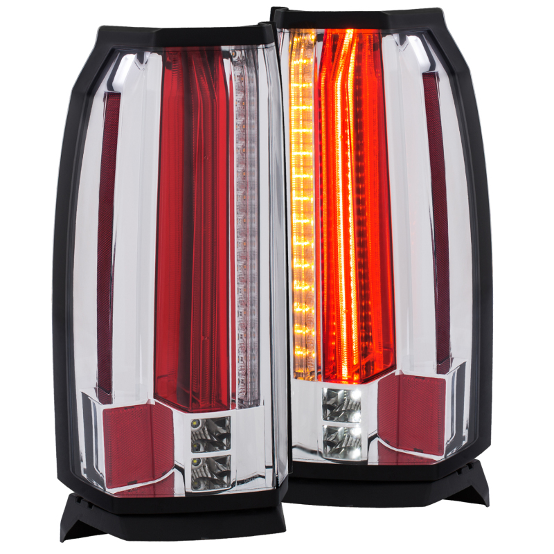 ANZO 2015-2017 GMC Yukon/Yukon XL LED Taillights Chrome thumbnail 4