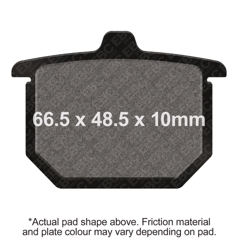 EBC 79-80 Honda CB 750 F Supersport Front Left/Right Semi-Sintered Vee Brake Pads