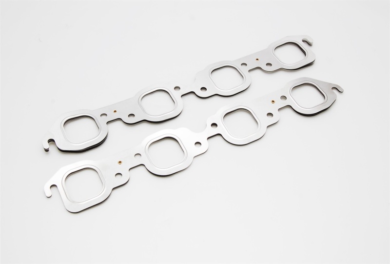 Cometic GM BBC 1.850 inch X 1.900 inch Port .30 inch MLS Exhaust Gasket thumbnail 5