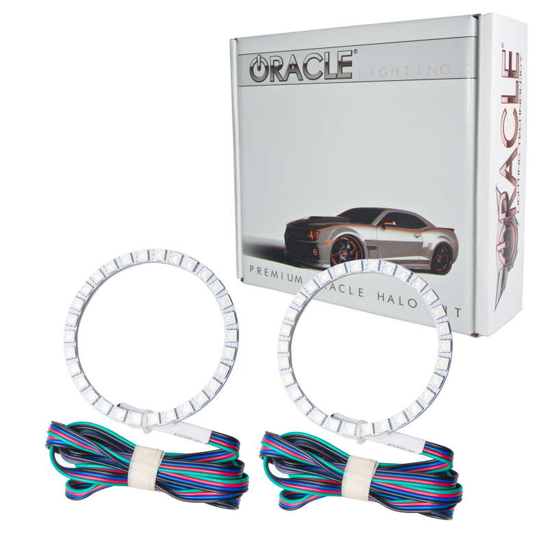 Oracle Dodge Caliber 06-10 LED Fog Halo Kit - ColorSHIFT thumbnail 4