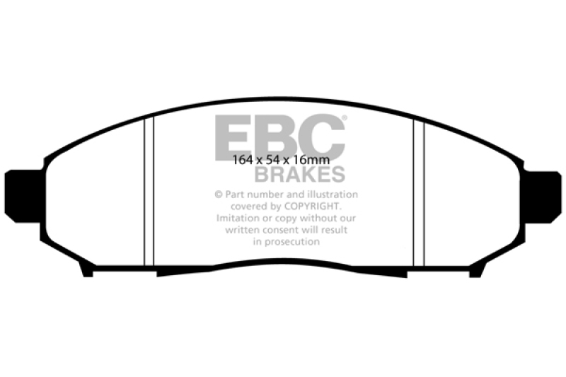 EBC S2 Brake Pad and Rotor Kit (1x ebcDP61747, 1x ebcUSR7433) thumbnail 5
