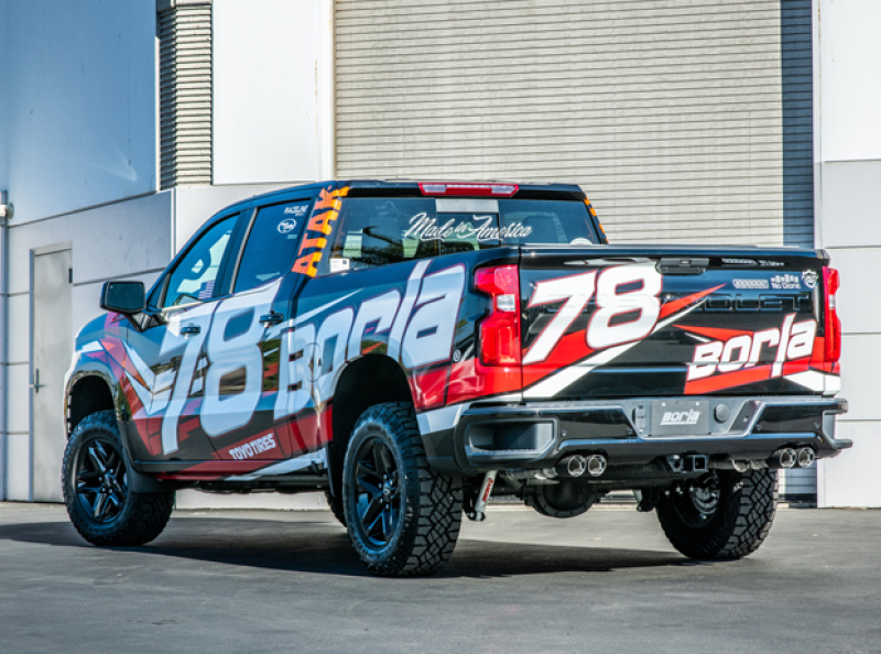 Borla 19 Chevrolet Silverado/GMC Sierra 1500 6.2L SS ATAK Catback Exhaust - Carbon Fiber Tips thumbnail 3