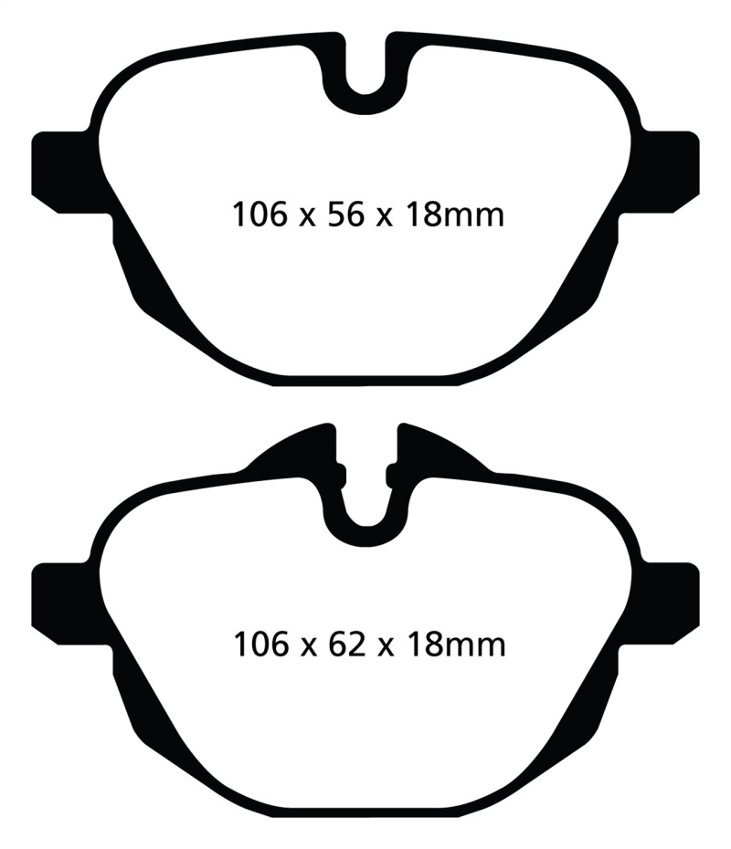 EBC S11 Brake Pad and Rotor Kit (1x ebcRK1819, 1x ebcDP22047) thumbnail 4
