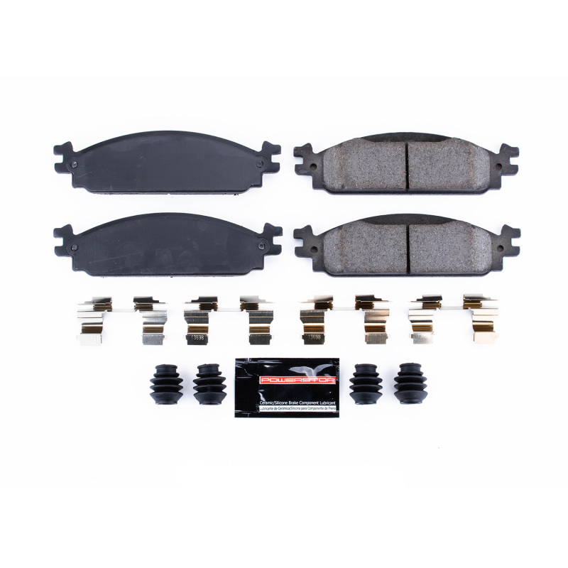 Power Stop 2010 Lincoln MKT Front Z23 Coated Kit w/Calipers (1x psbS5214, 2x psbAR8194EVC, 1x psbZ23-1376) thumbnail 6