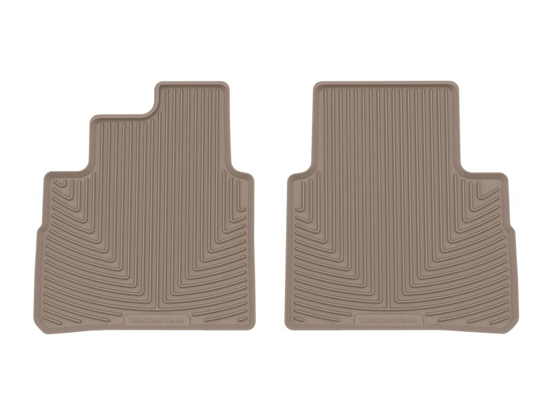 WT Rubber Mats - Rear - Tan