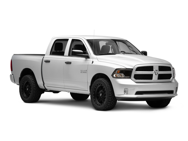 Raxiom 09-18 RAM 1500 LED Halo Projector Headlights- Black Housing (Clear Lens) thumbnail 3
