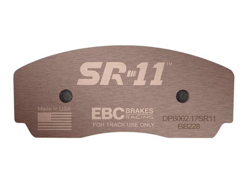 EBC Racing 01-02 AC Cobra 3.5TT SR-11 Sintered Race Front/Rear Brake Pads