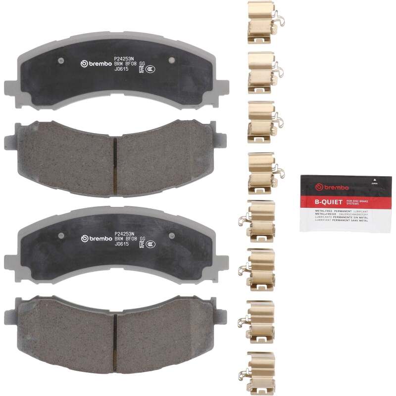 Brembo OE 2023 Ford Bronco/Expedition/21-23 F-150 PRIME Ceramic Brake Pad - Front thumbnail 2