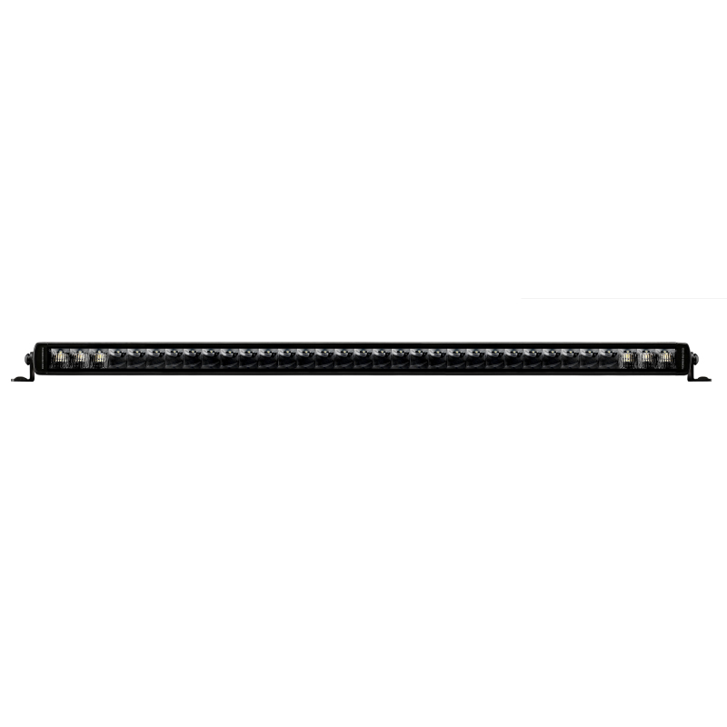 Go Rhino Xplor Blackout Series Single Row LED Light Bar (Side/Track Mount) 39.5in. - Blk