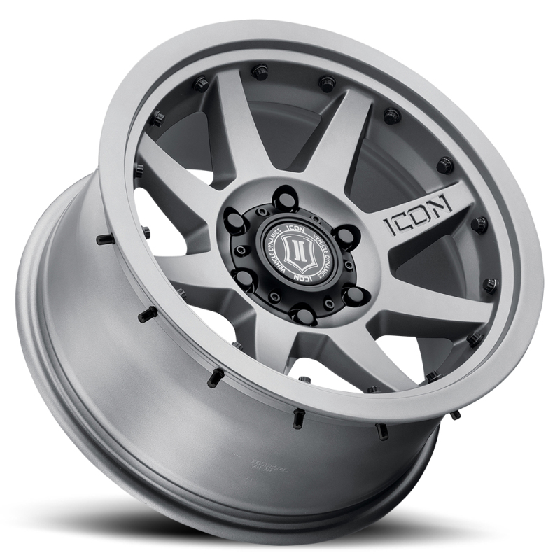 REBOUND PRO 17X8.5 5X139.7 0MM TITANIUM WHEEL