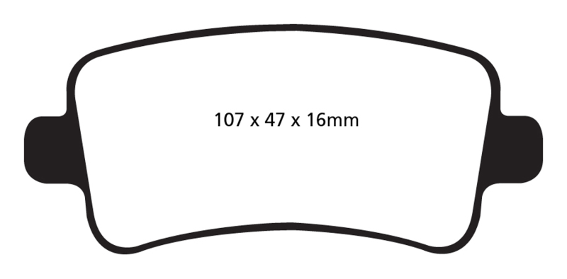 EBC S10 Brake Pad and Rotor Kit (1x ebcDP22016, 1x ebcGD1693) thumbnail 6
