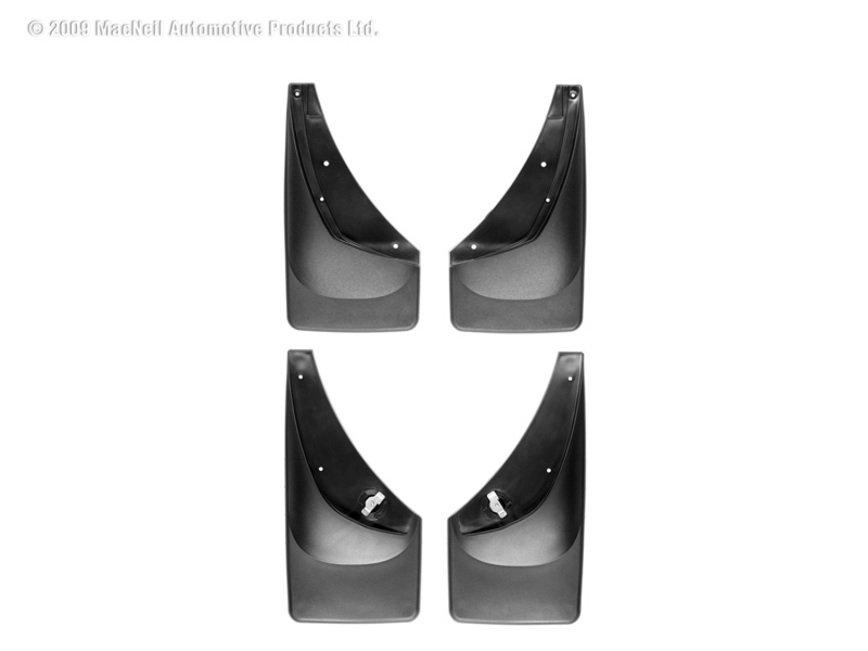 WeatherTech 00-06 Chevrolet Suburban No Drill Mudflaps - Black thumbnail 3