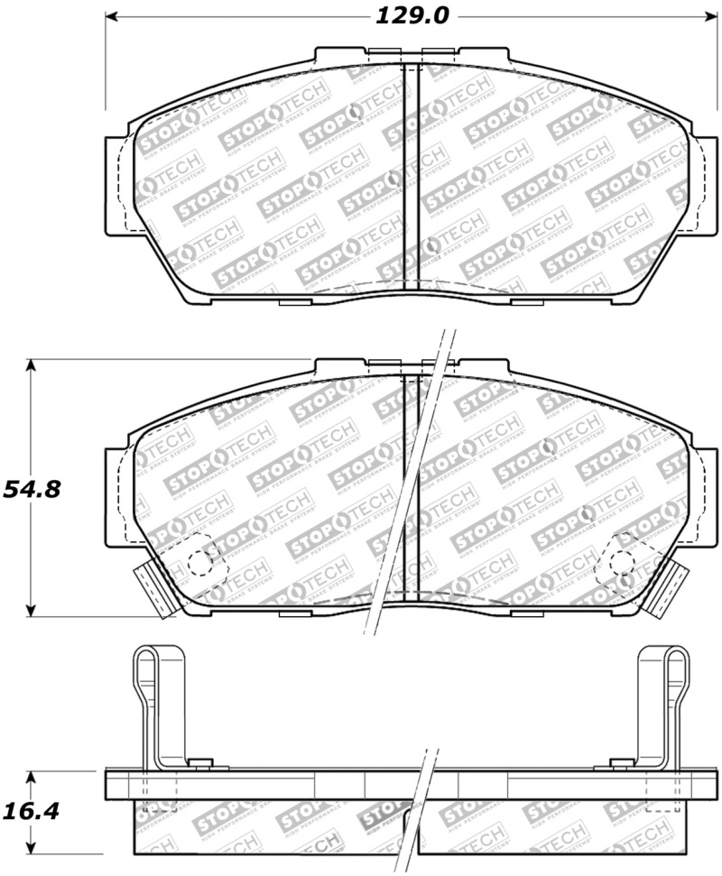 ST Street Brake Pads