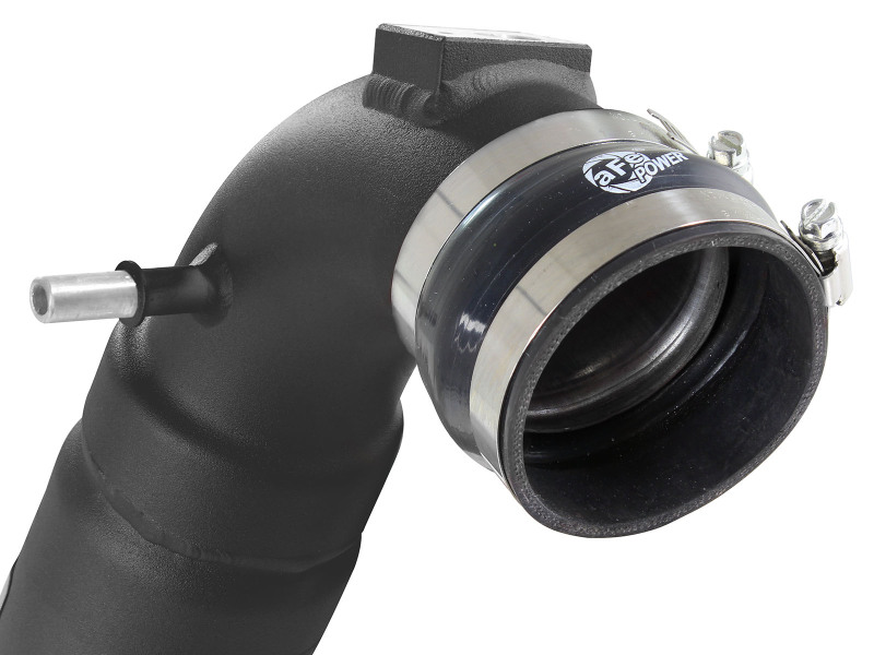 BladeRunner 3-1/2 IN to 3 IN Aluminum Cold Charge Pipe Black